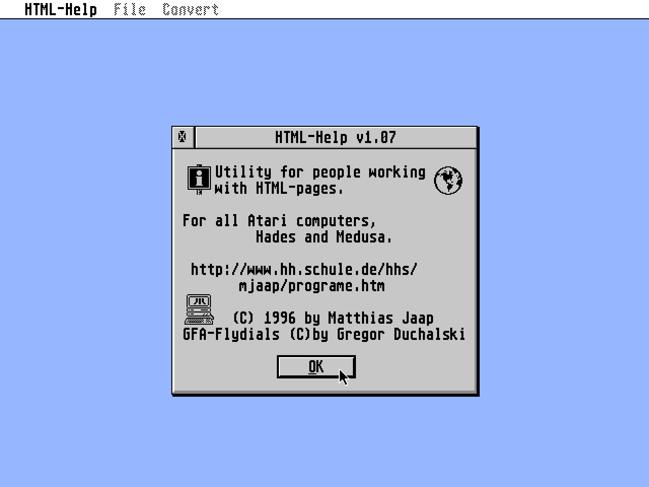 HTML-Help — screenshot 1